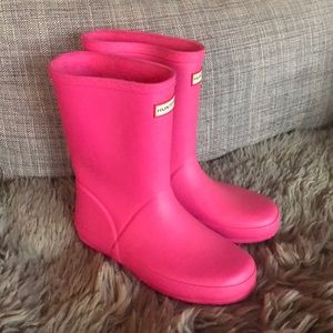 Brand new girls Hunter wellies rain boots